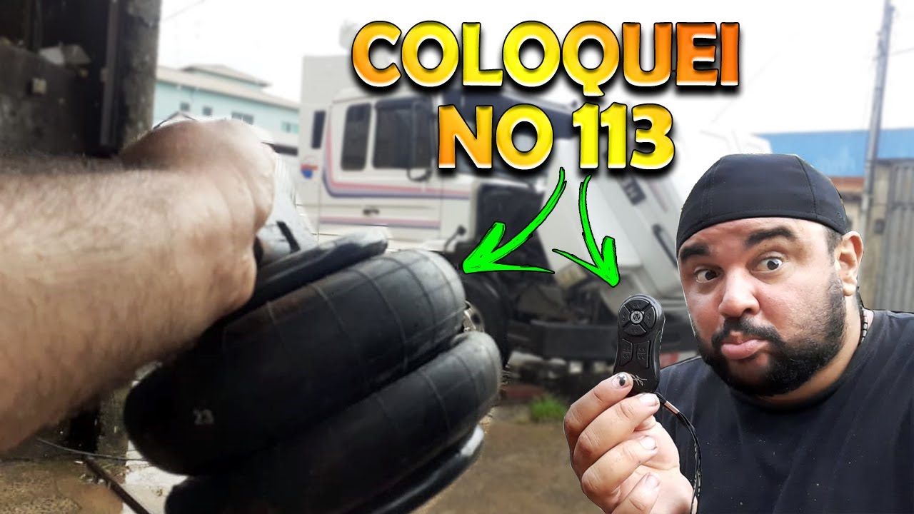 COMO COLOCAR SUSPENSÃO A AR NO 113! VOCÊ MESMO! MOZÃO ENSINANDO