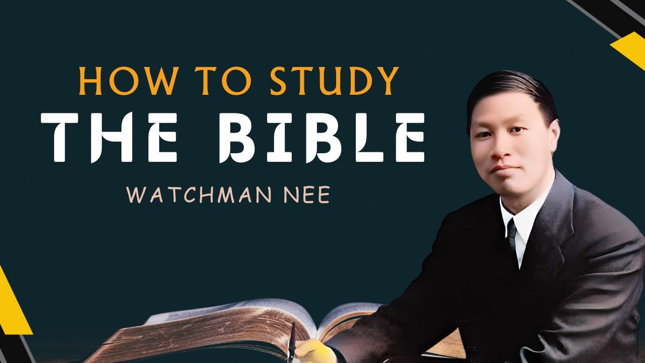 How To Study The Bible ~ Bible Study Techniques
