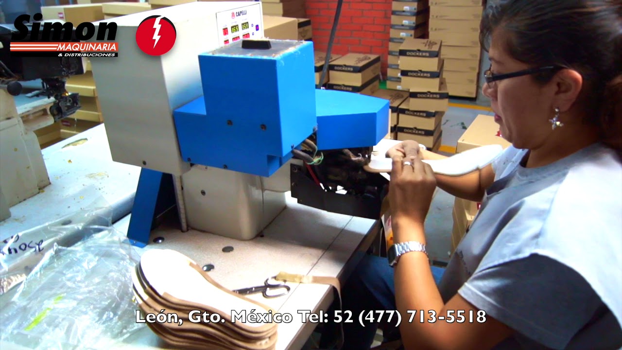 MAQUINA DE RIBETEAR O FORRAR PLANTA CAPELLI CB-830A EN FABRICA