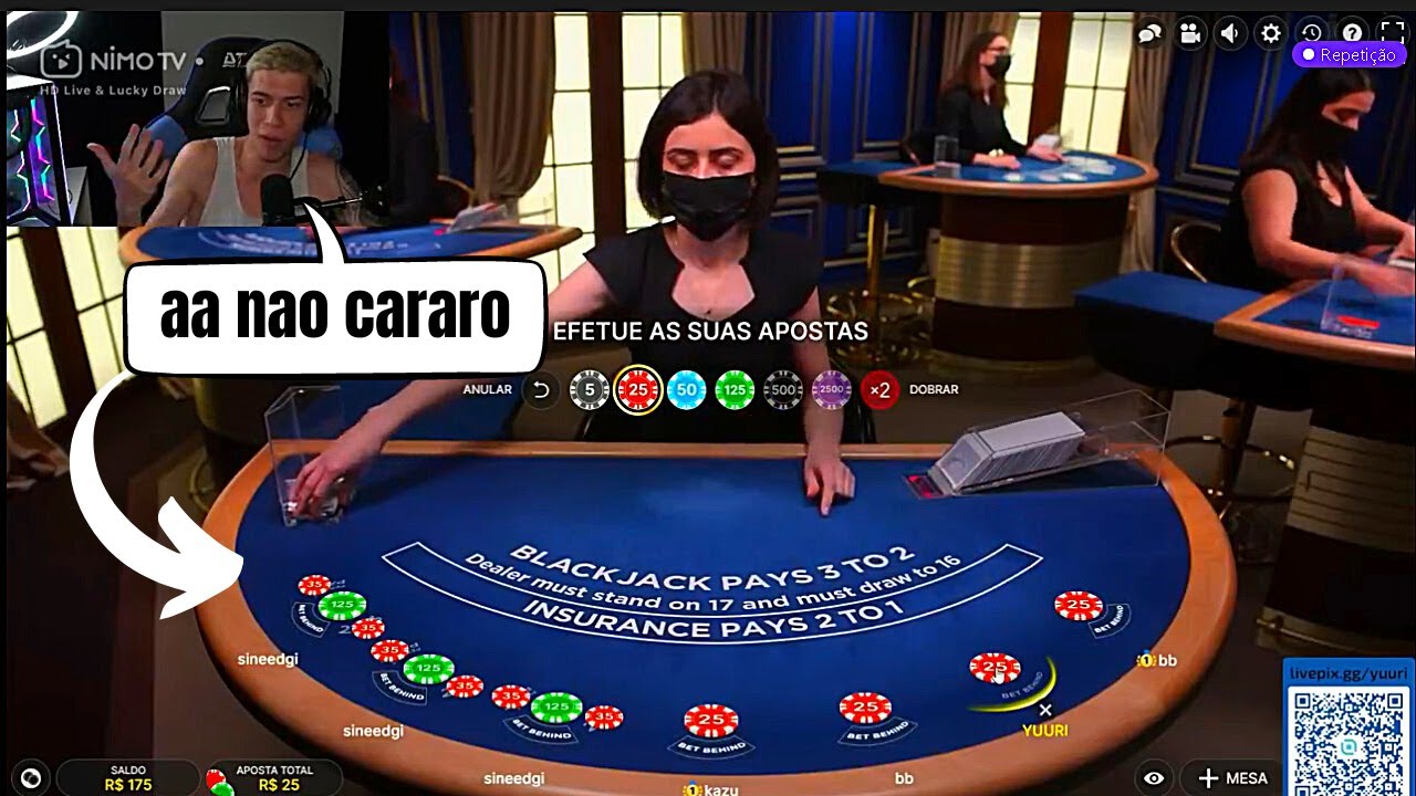 YURI JOGANDO BLACKJACK