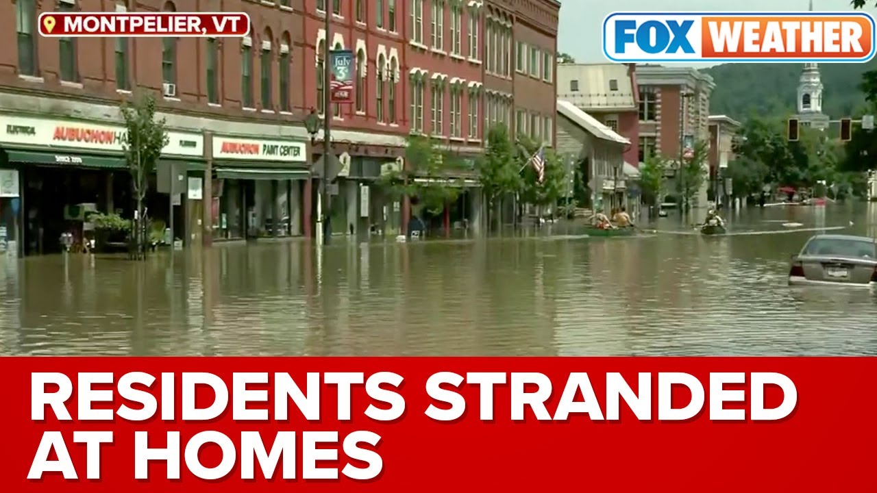 Residents Stranded At Homes As Floodwaters Reached Dangerous Neck-Deep Level