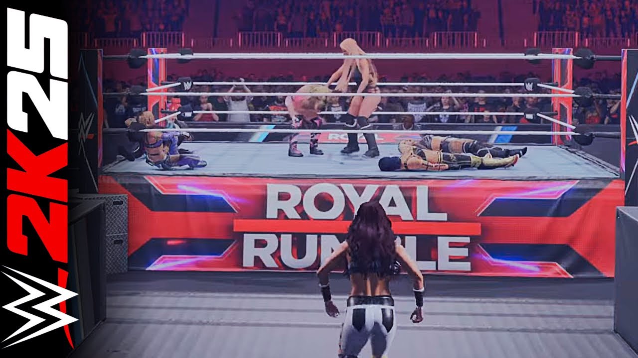 ERA vs ERA! Legends Take Over the Women's Royal Rumble | WWE 2K25 Gameplay