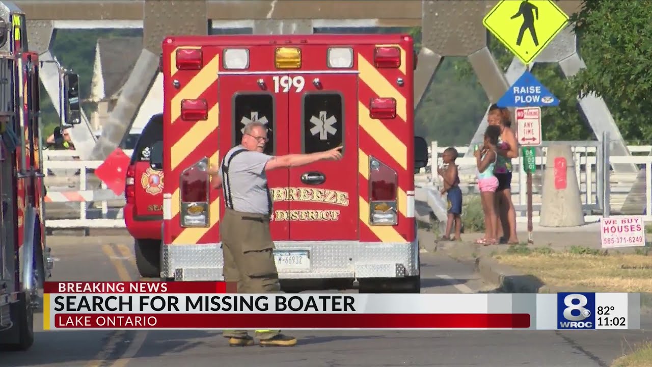 Coast Guard rescue operation underway for missing swimmer on Lake Ontario - July 9, 2020