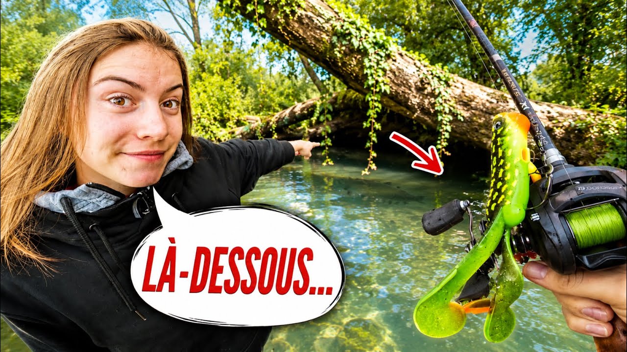 Elle pêche pour la première fois et je ne m’attendais pas à ça !!