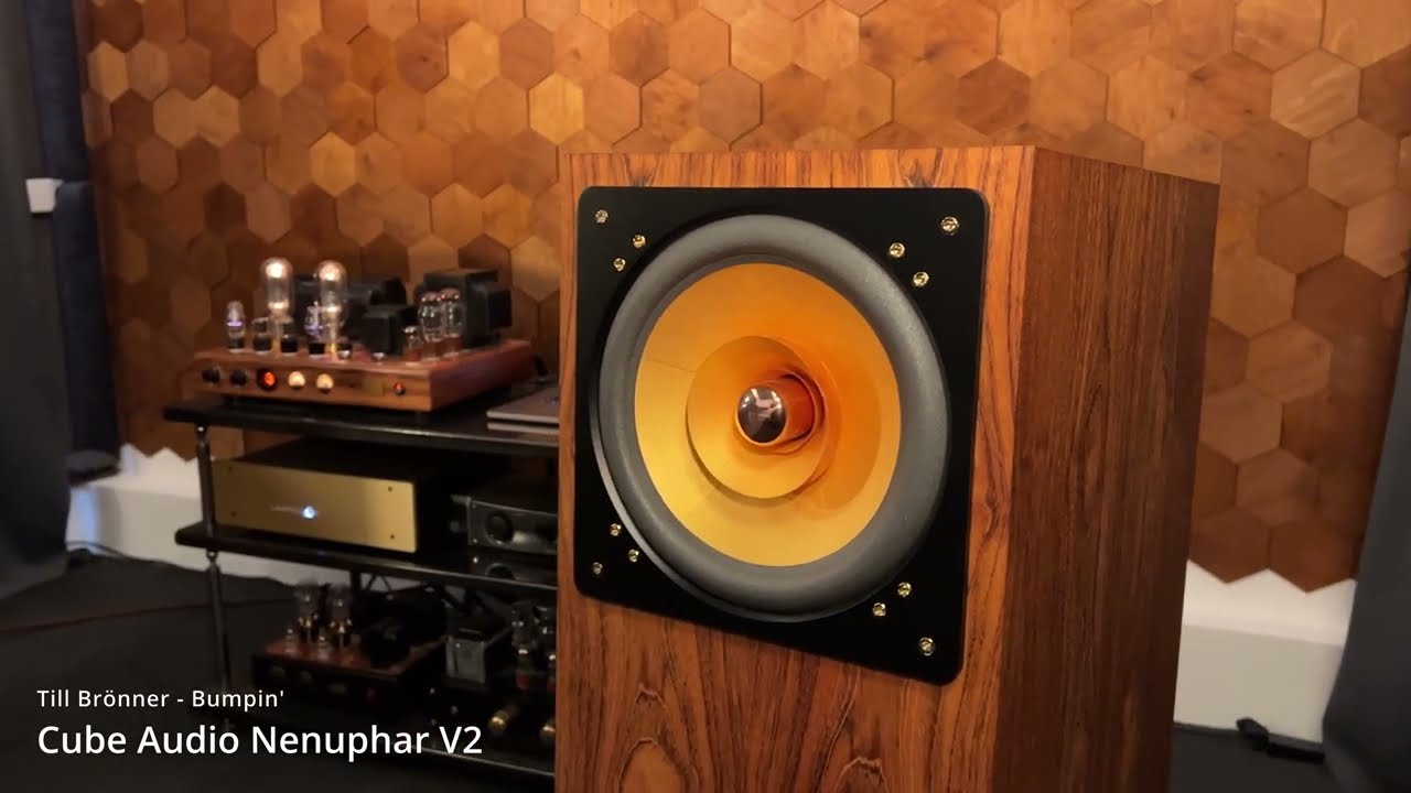 Cube Audio Nenuphar V2 vs V1 Fullrange Loudspeakers