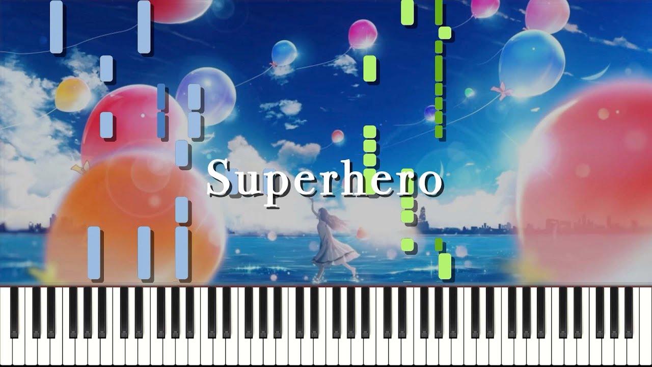 スーパーヒーロー (feat.IA) / Guiano ピアノ アレンジ