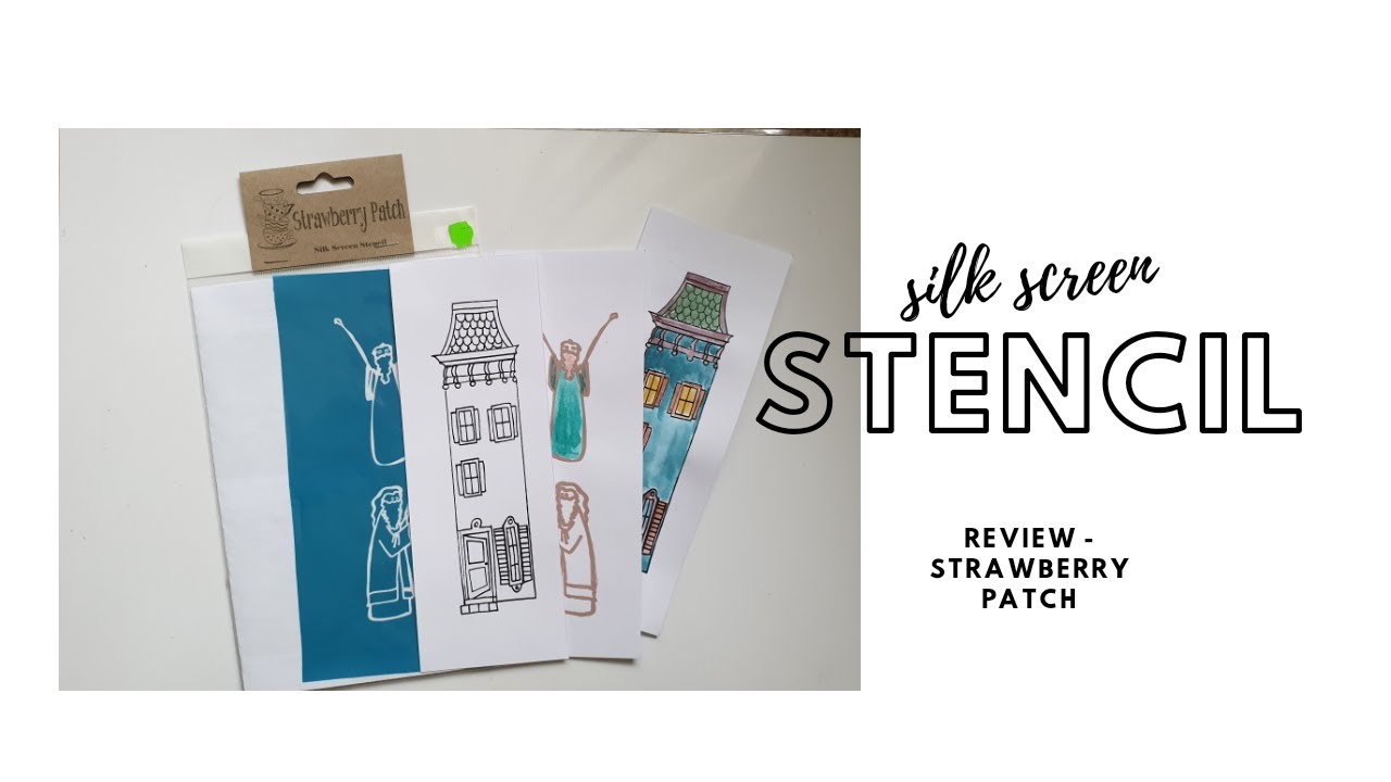Strawberry Patch Silk Screen Stencils | Review