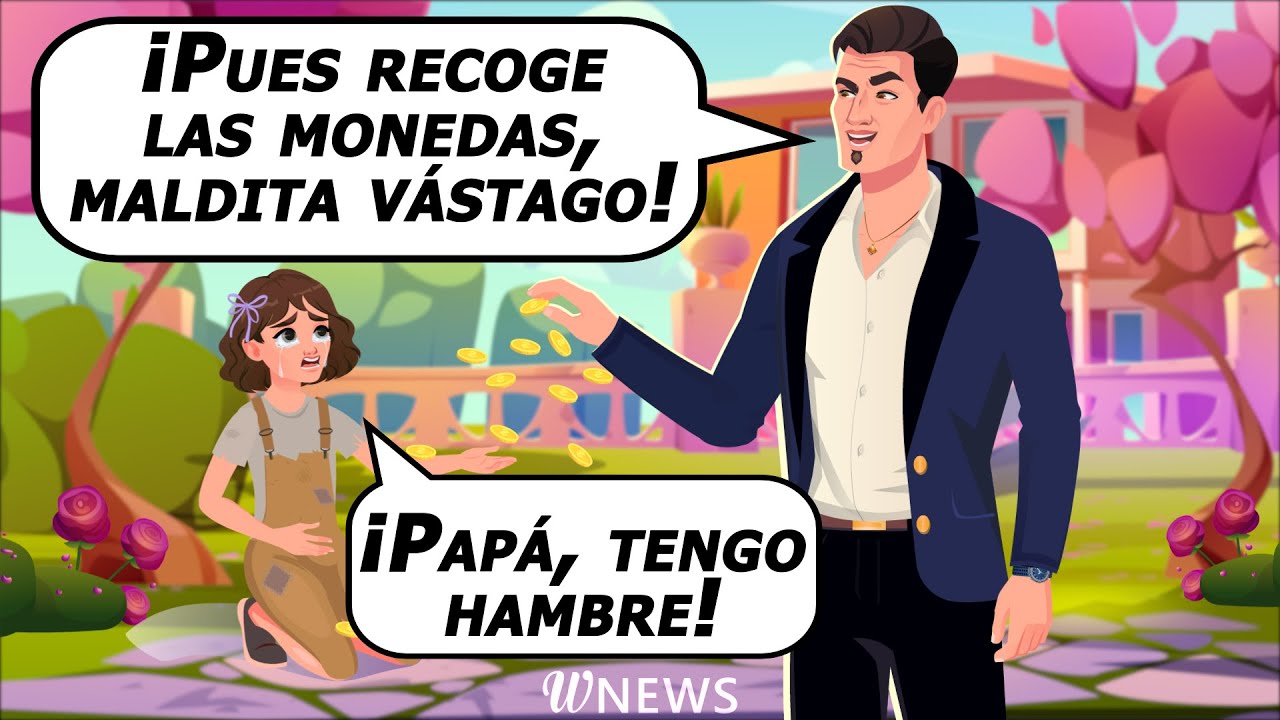 Así que, habiéndose tragado su orgullo, ella fue a la casa del padre de la niña para pedirle ayuda