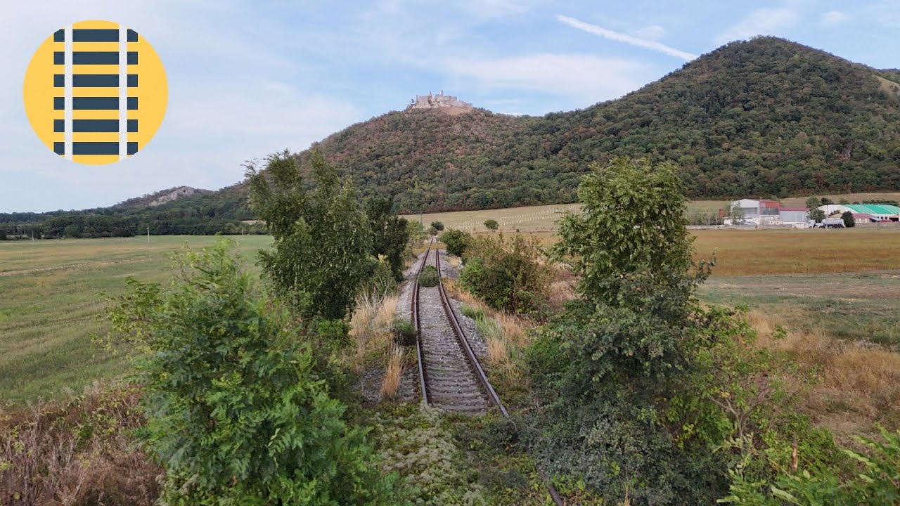Zabudnutá železničná trať z Plaveckého Podhradia do Plaveckého Mikuláša (august 2024)