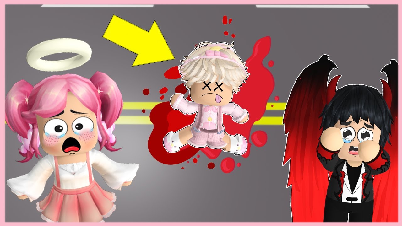 ANGEL DAN DEMON MENANGIS KARENA MENINGGALNYA ACIL - Roblox Brookhaven Roleplay