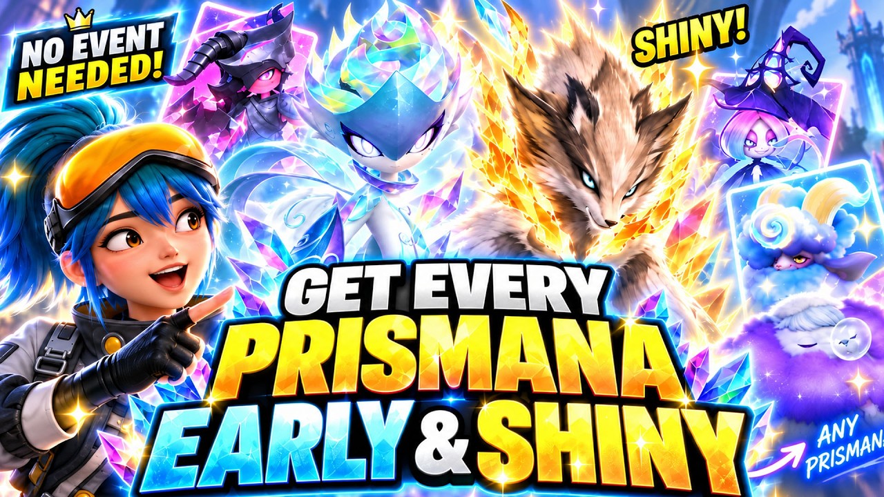 Get Any PRISMANA EARLY, FREE & SHINY! Aniimo Prismana Guide - NO EVENT NEEDED