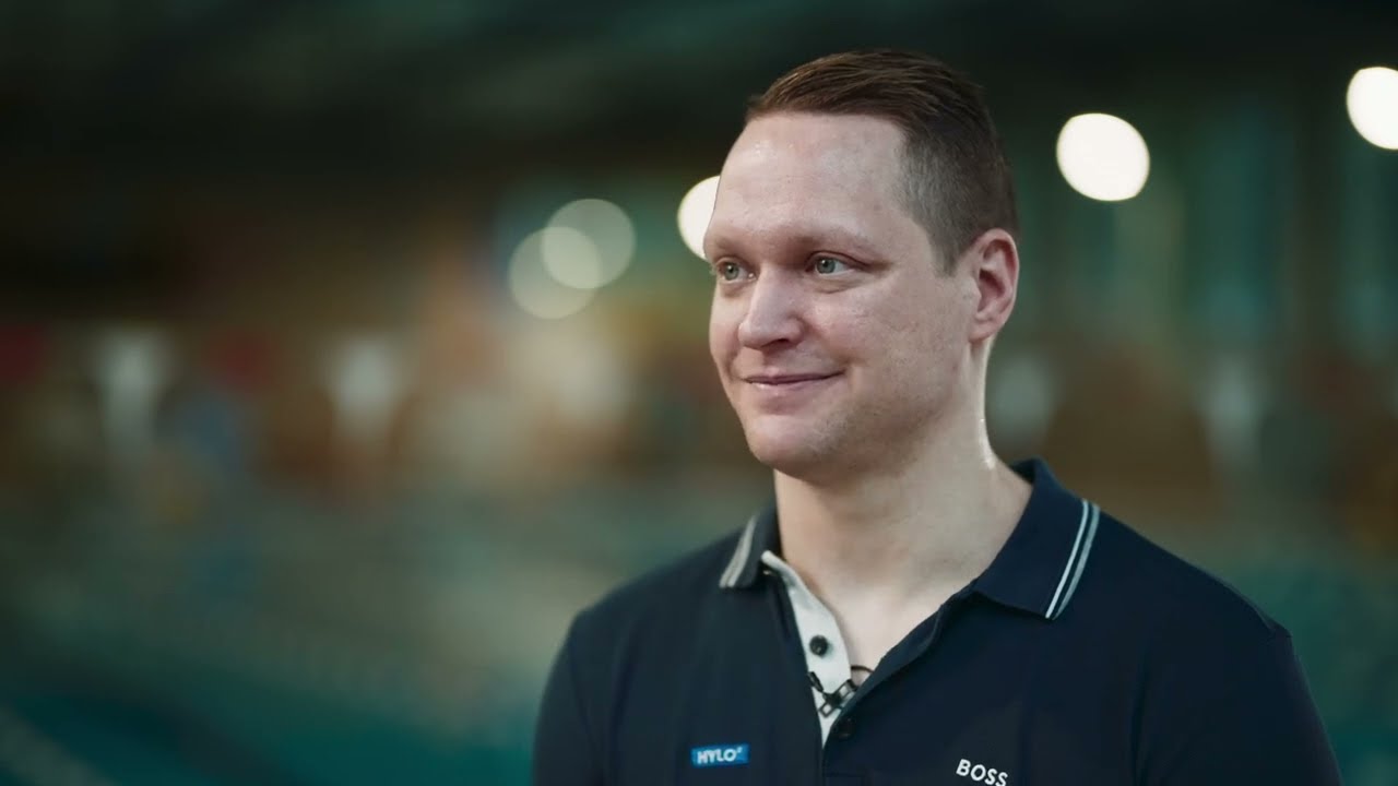 Team Saarland: Andreas Waschburger, Schwimmer
