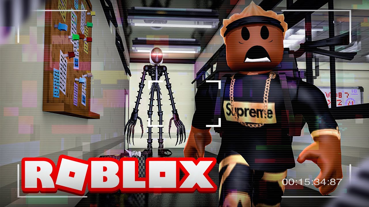 Эта школа в Roblox населена призраками... *СТРАШНО*