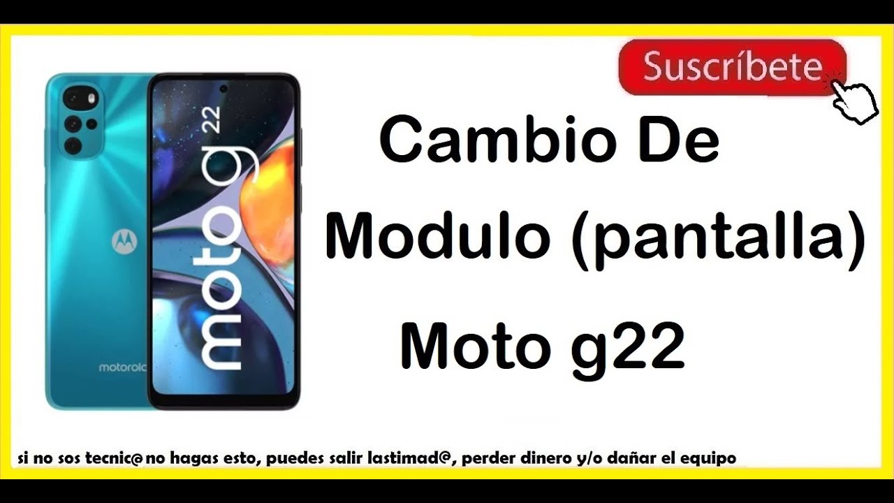 📱🔧 Cambio de pantalla moto g22 #sanmar cambiar el modulo paso a paso