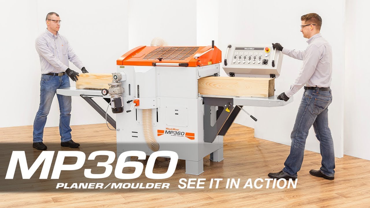 MP360 Four-sided Planer/Moulder in Action | Wood-Mizer