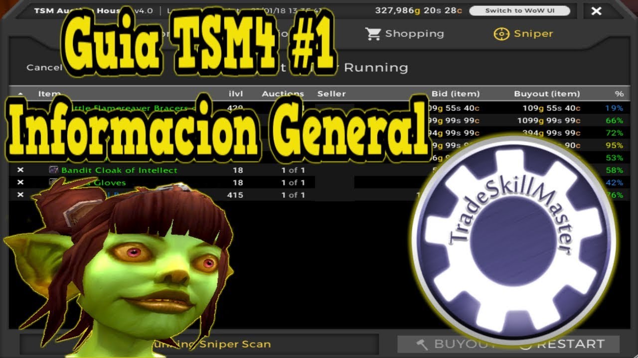 Guia TSM4 #1 - Informacion General  ● WoW Batalla por Azeroth