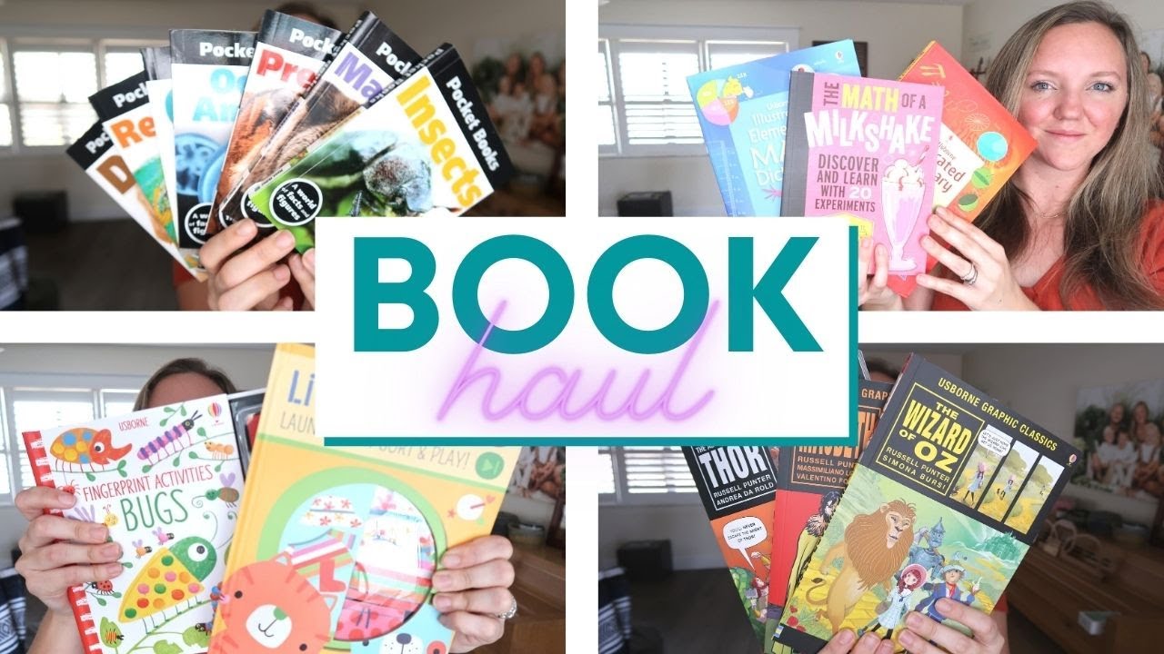 HUGE MID-YEAR BOOK HAUL || EASTER BASKETS, HOMESCHOOL, NON-FICTION