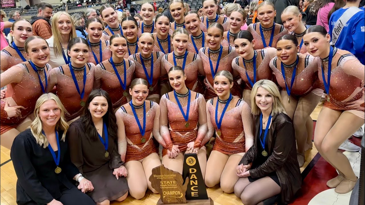 West De Pere 2026 State Champions D3 Pom