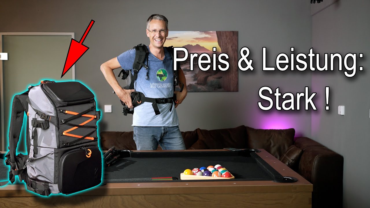 Mehr Anpassung geht kaum! Neuer Fotorucksack von K&F Concept im Test!