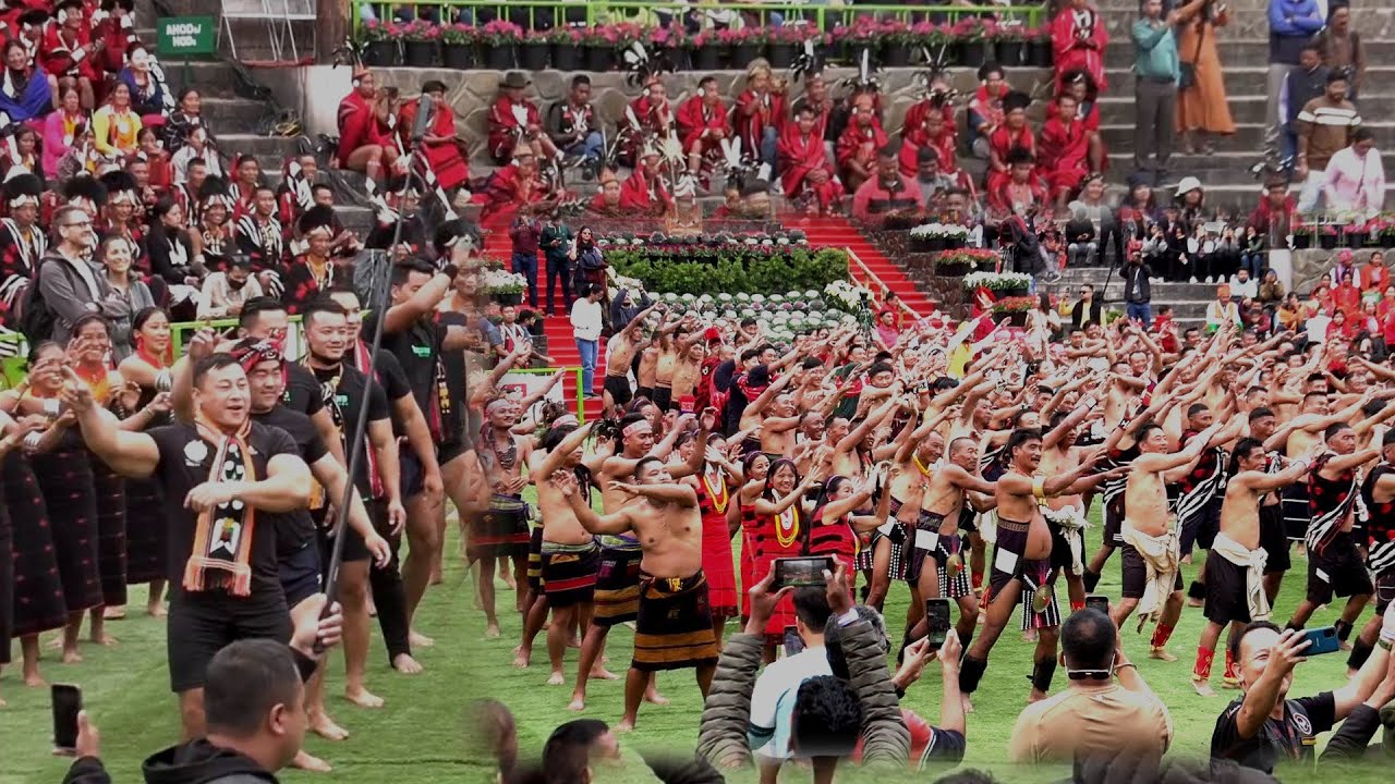 Hornbill festival 2023: Naga tribal warriors dance in Western tune with Zumba dance