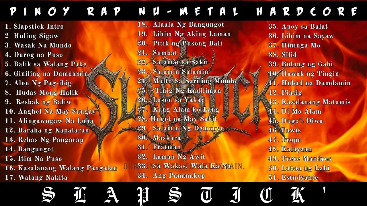 Best of Slapstick  (Long Play) - NU Rap Metal - songs inspired by Slapshock, Motionless in White.