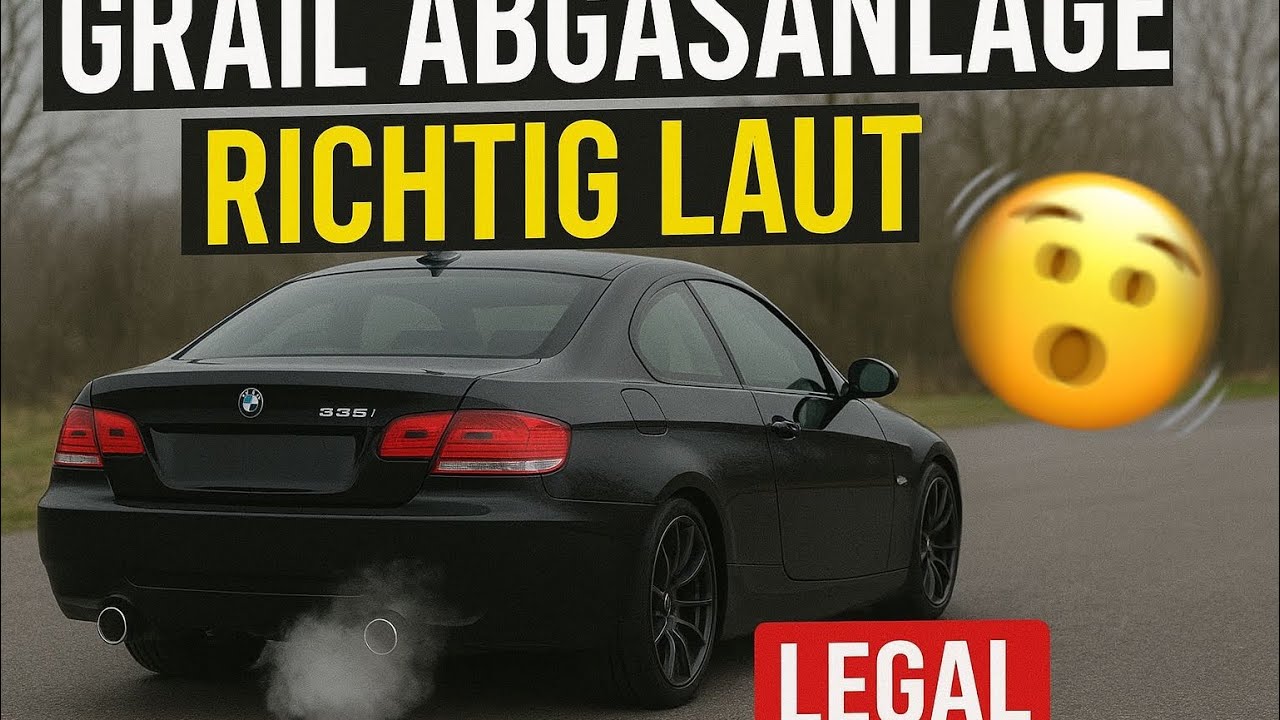 BMW E92 335i Grail Abgasanlage / #loudbutlegal