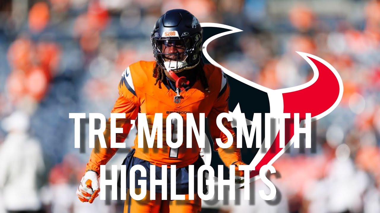 Tre&rsquo;mon Smith || Denver Broncos Highlights || Houston Texans ST