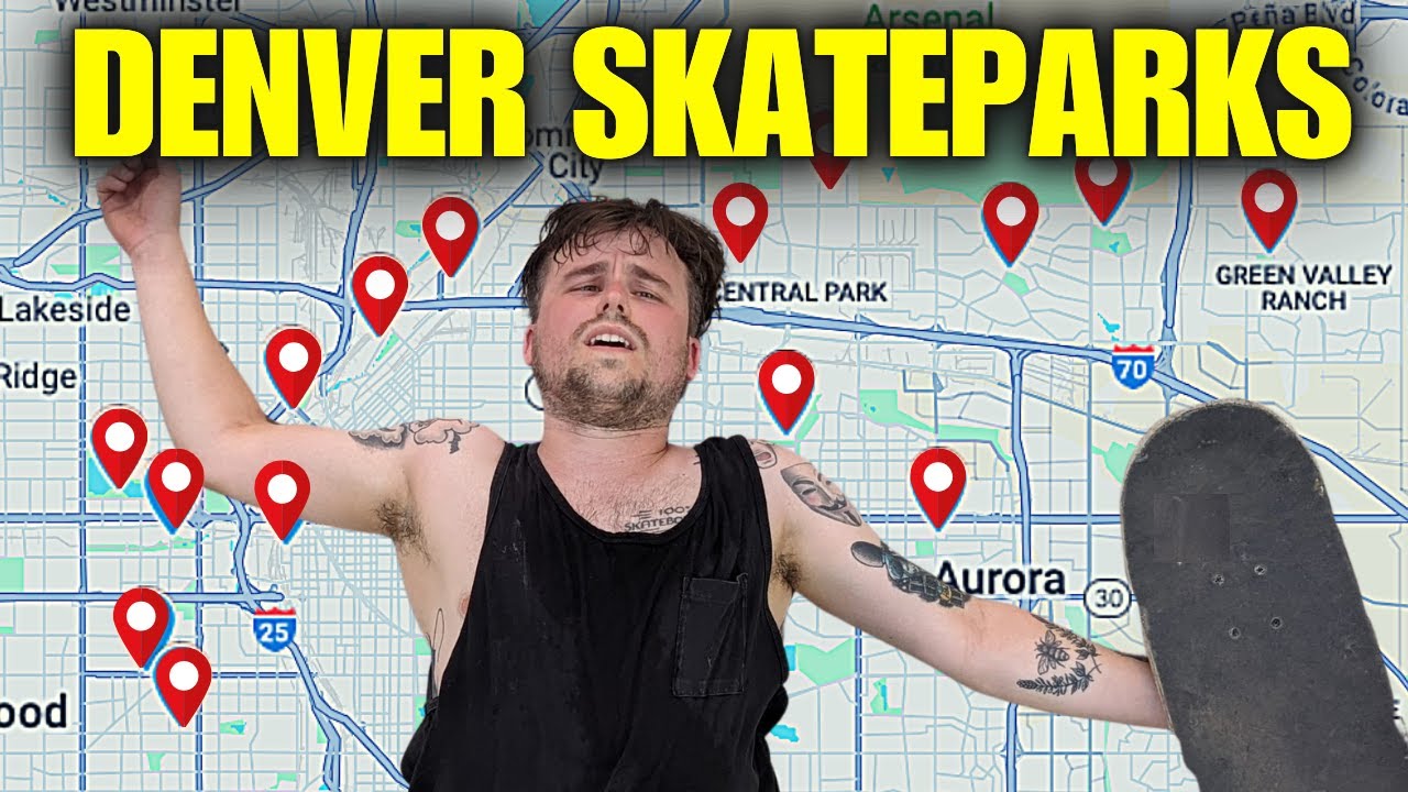 EVERY DENVER SKATEPARK! [SKATED & RANKED IN 48 HOURS]