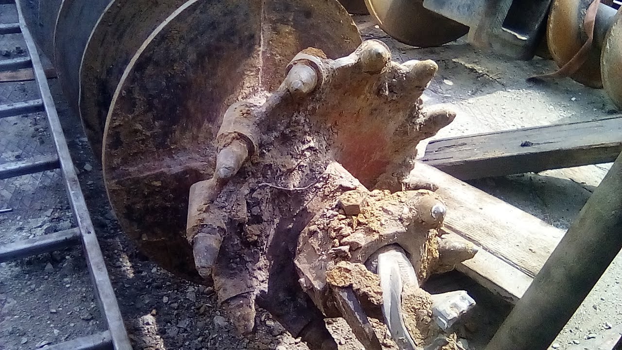 how to make a rock drill auger