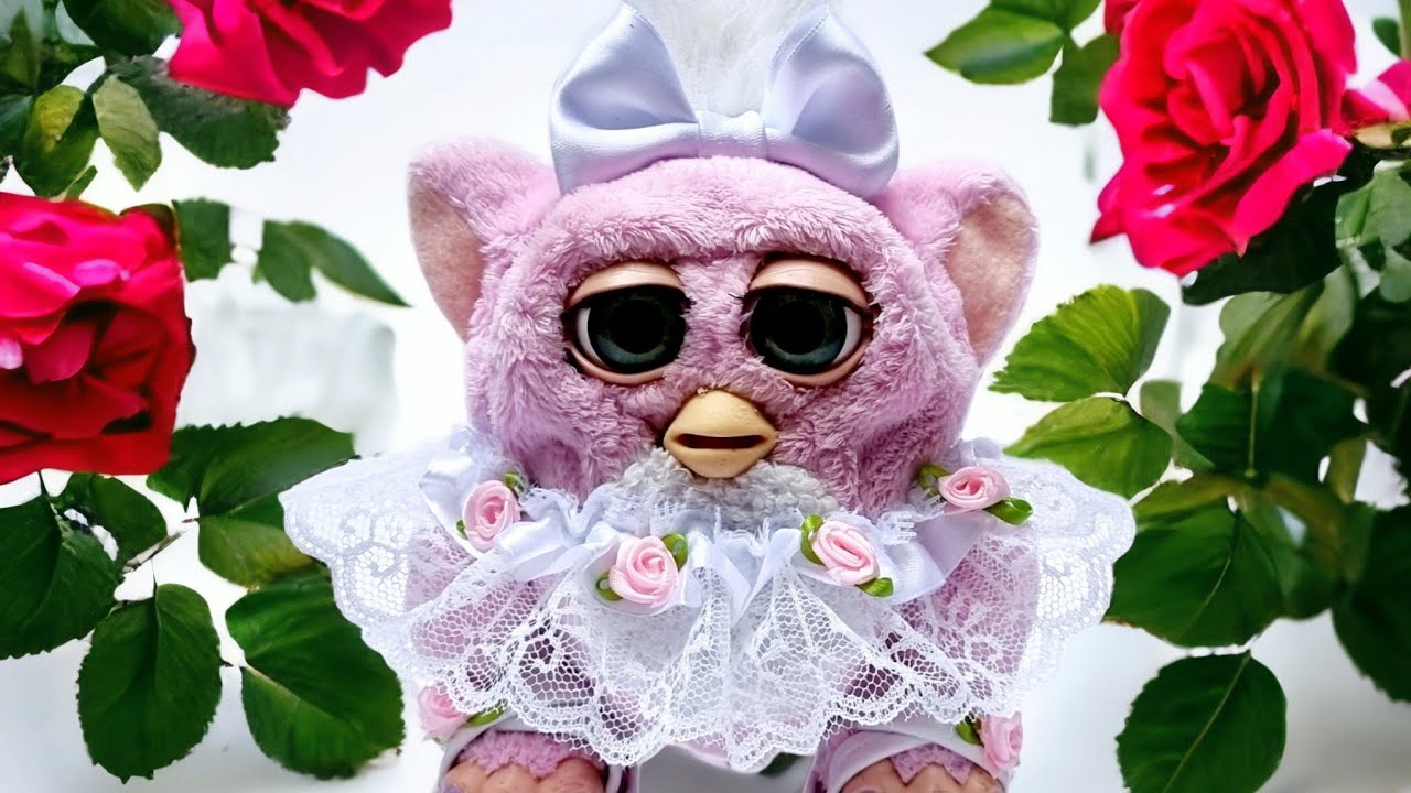 Custom furby baby 2005 French version #furby #vintagetoys #custom #furby2005 #giftideas