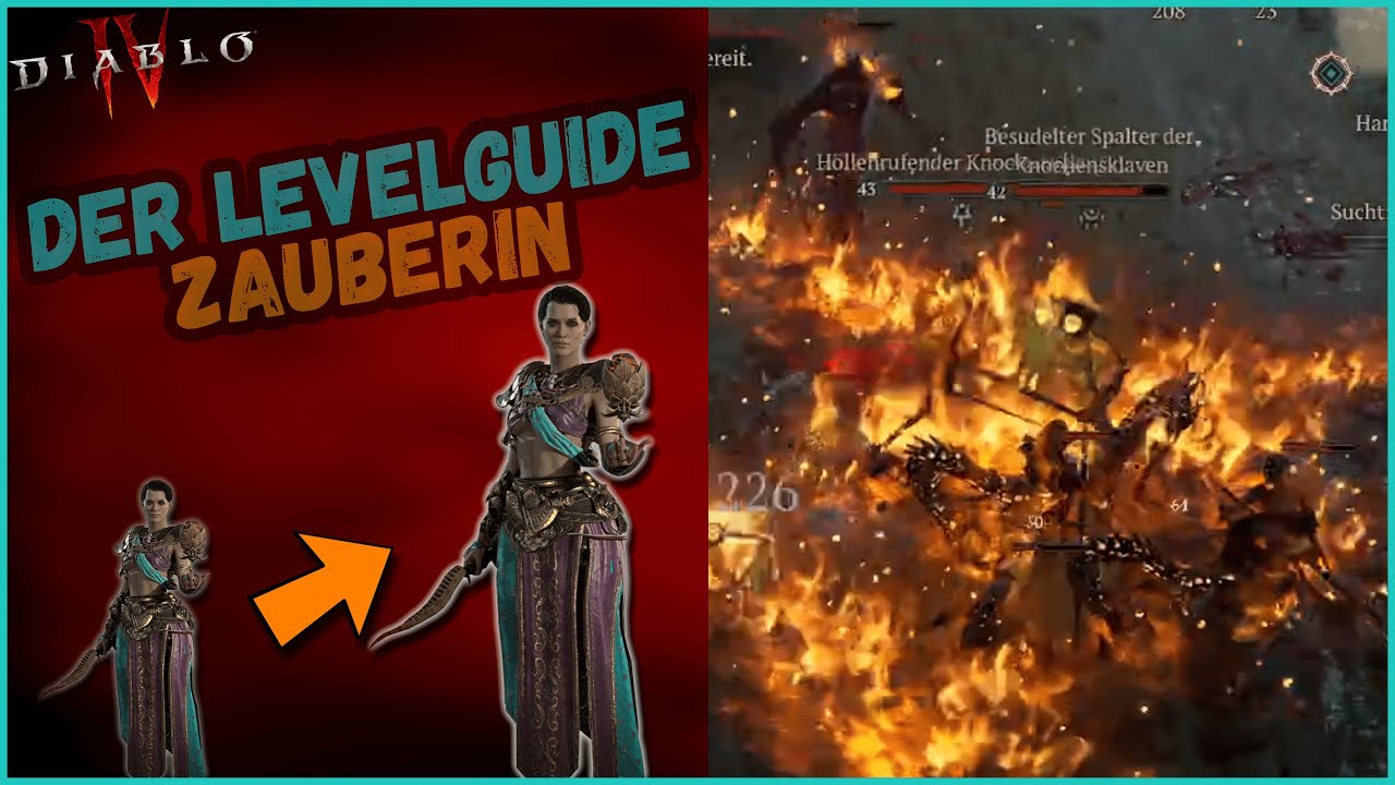 DER Lvl Guide - ZAUBERIN | So level ich sie sehr entspannt | SC und HC tauglich!