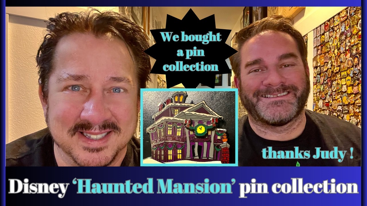 Haunted Mansion & Halloween Disney Pin Collection #disney #disneypins #pincollection #hauntedmansion