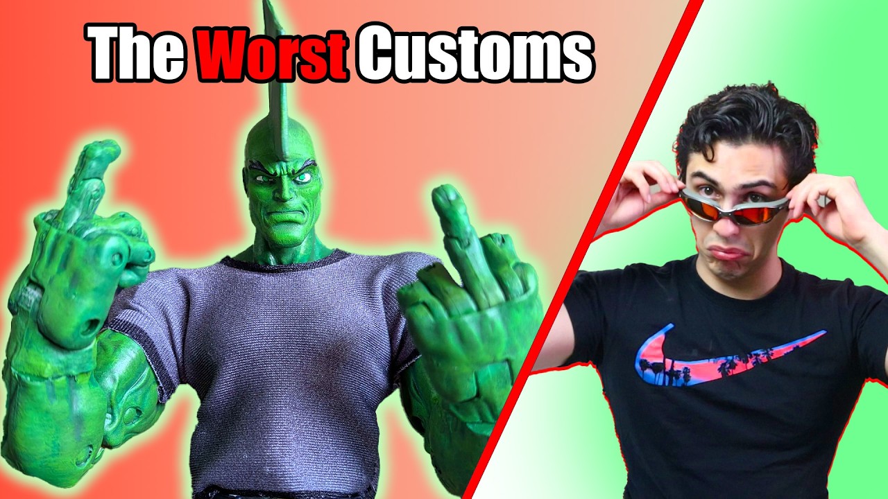 Reacting to DISCORD CUSTOMS action figures (Part 2)