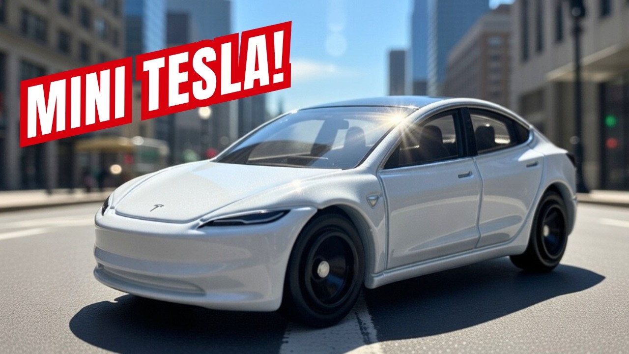 Tomica Tesla Model 3 (No. 98-11) | 1/63 Diecast Showcase + Suspension Demo!