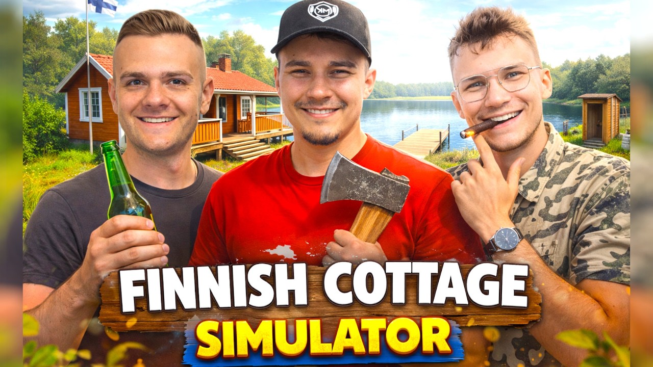 WAKACJE NA MAZURACH Z EKIPĄ 😍 WRÓCILIŚMY ŻEBY PRZEŻYĆ TO JESZCZE RAZ | Finnish Cottage Simulator