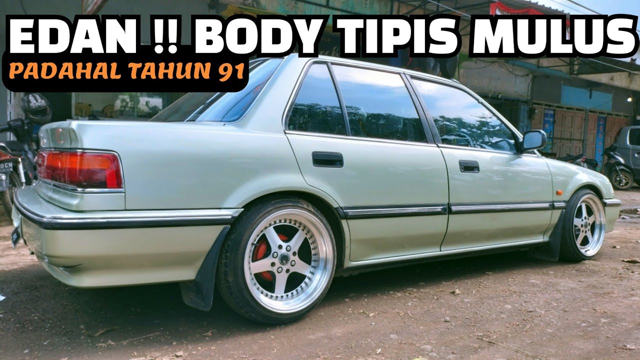 Honda grand civic body tipis mulus tahun 91 dijual