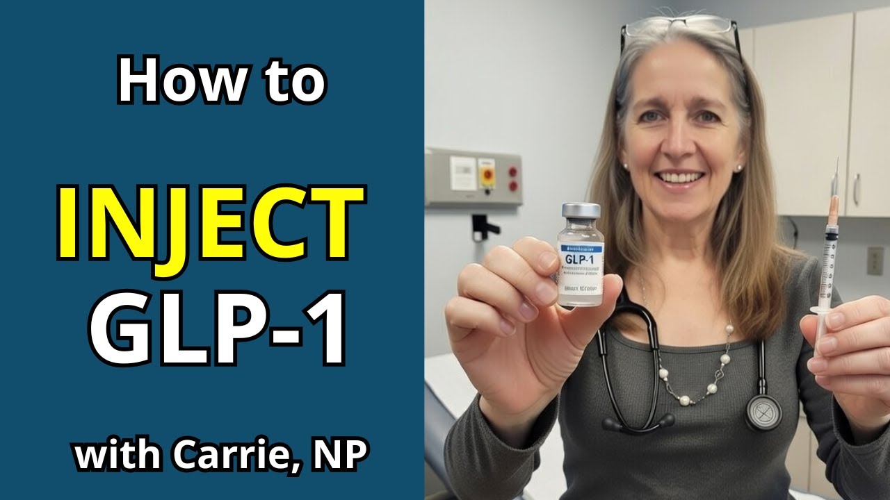 Step by Step: How to Inject Tirzepatide & Semaglutide | GLP-1 Guide | Beginner Friendly