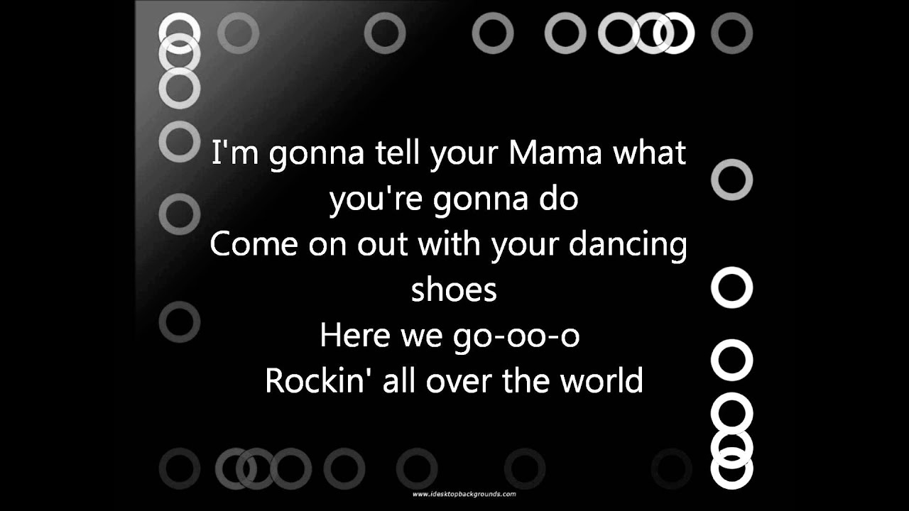 Status Quo - Rockin All Over The World Lyrics