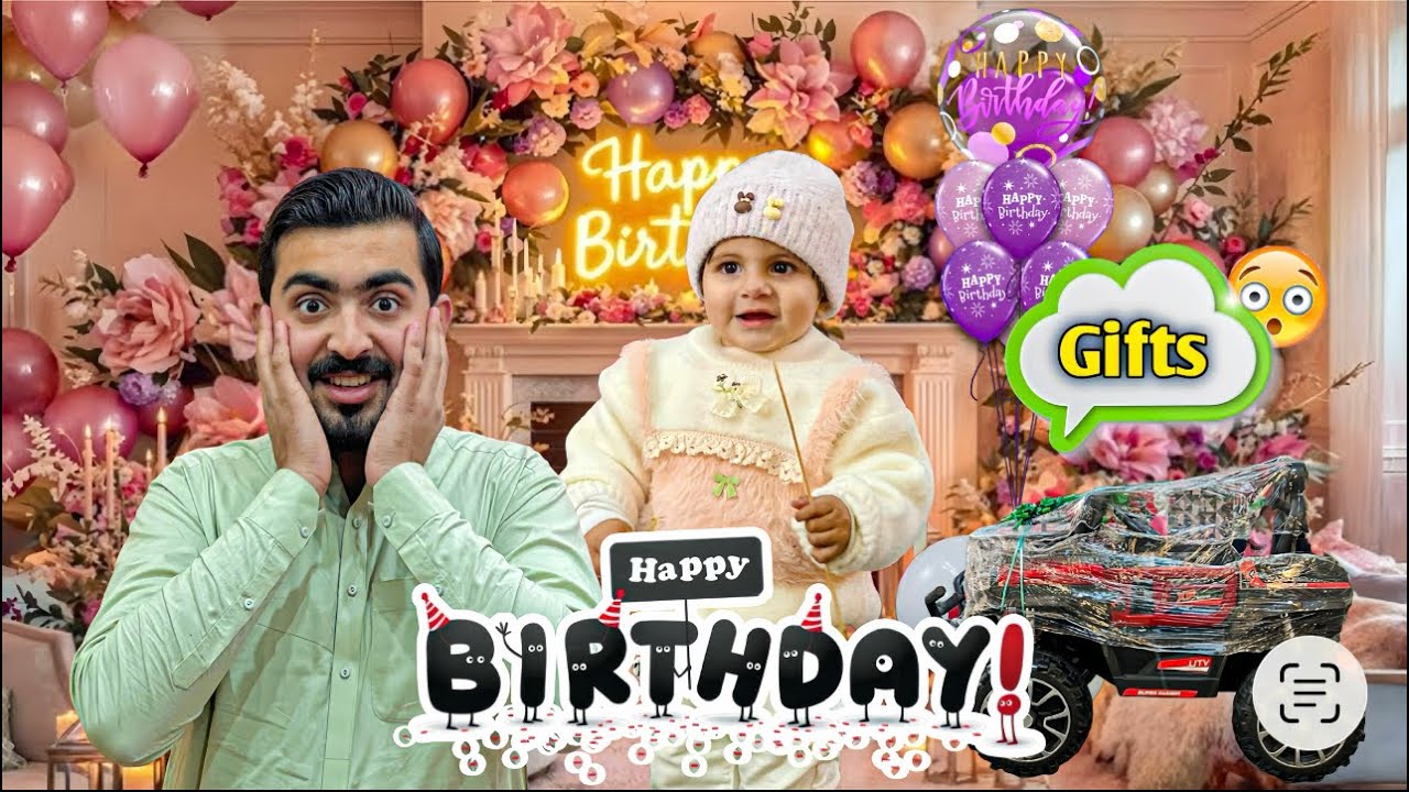 Arish Ka Birthday Surprise 🎂 | Big Car Gift 😱starazan vlogs 