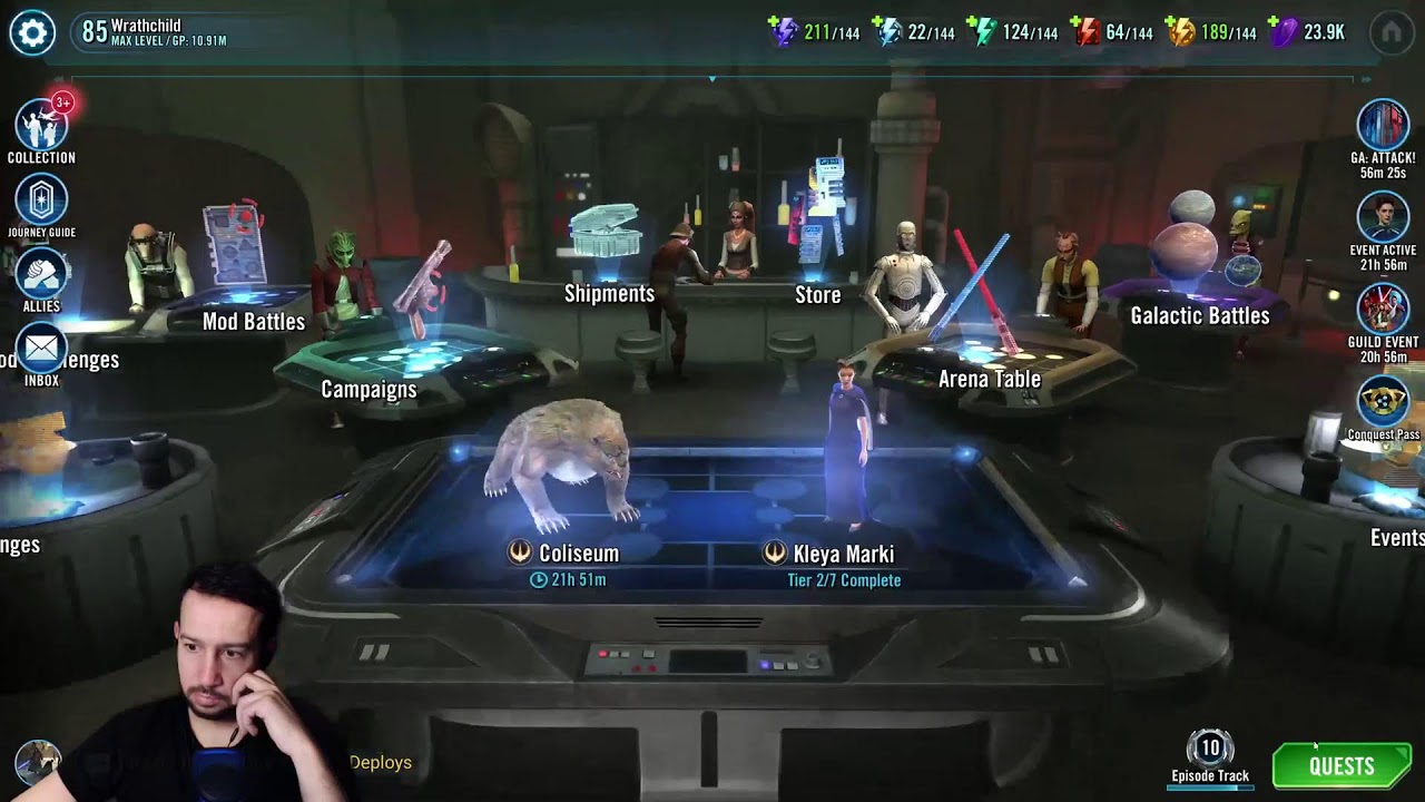 Satele Fetih / Coliseum / GAC - Swgoh