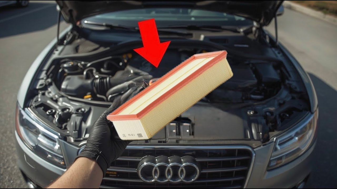 Audi A4 / A5 B8 Luftfilter wechseln | Einfach & schnell selbst gemacht!