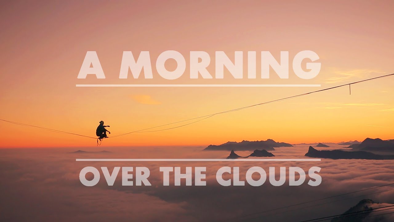 Over the clouds Part 1: Female Highline Record (122m)