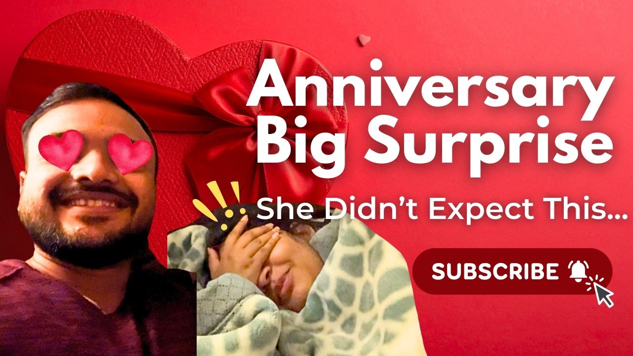 Her Reaction Was Unbelievable 😲✈️| Our First vlog | part 1 | Singapore Trip Gift |