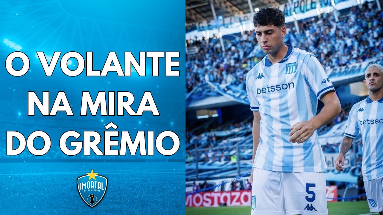 O VOLANTE EM NEGOCIAÇÕES COM O GRÊMIO | LUÍS CASTRO VAI TESTAR CONTRA O JUVENTUDE | IMORTAL FC