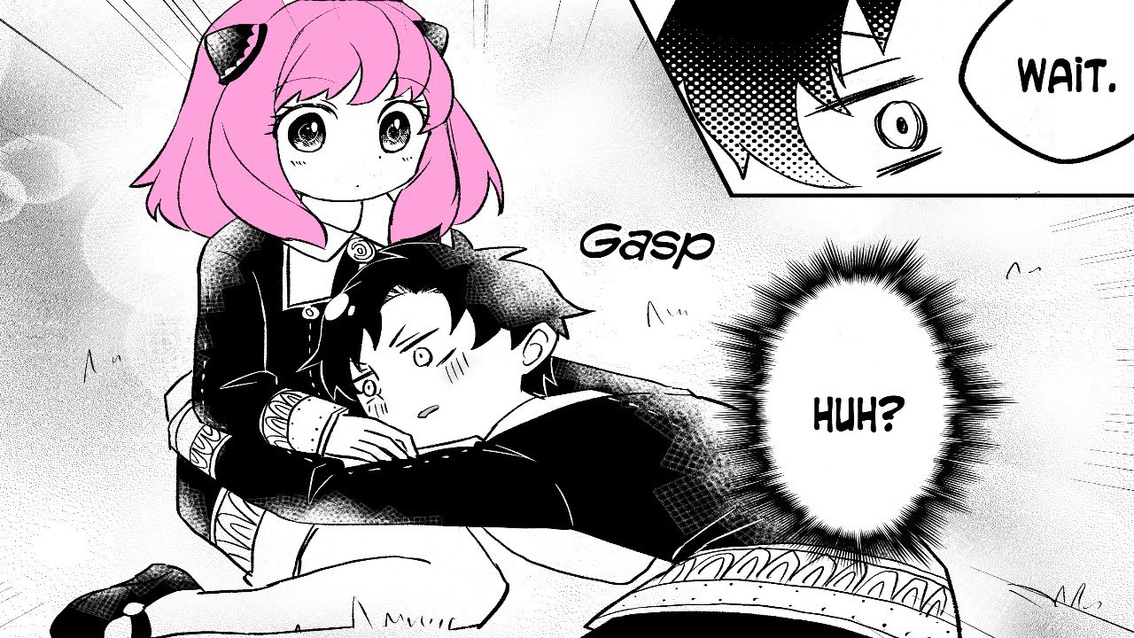 Спящая у неё на коленях | Аня x Дэмиан (комиксы) | Шпион x Семья