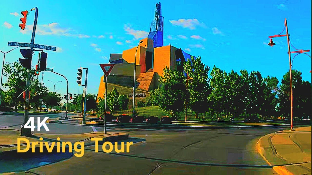 Weekend Driving 4K - Winnipeg MB Canada