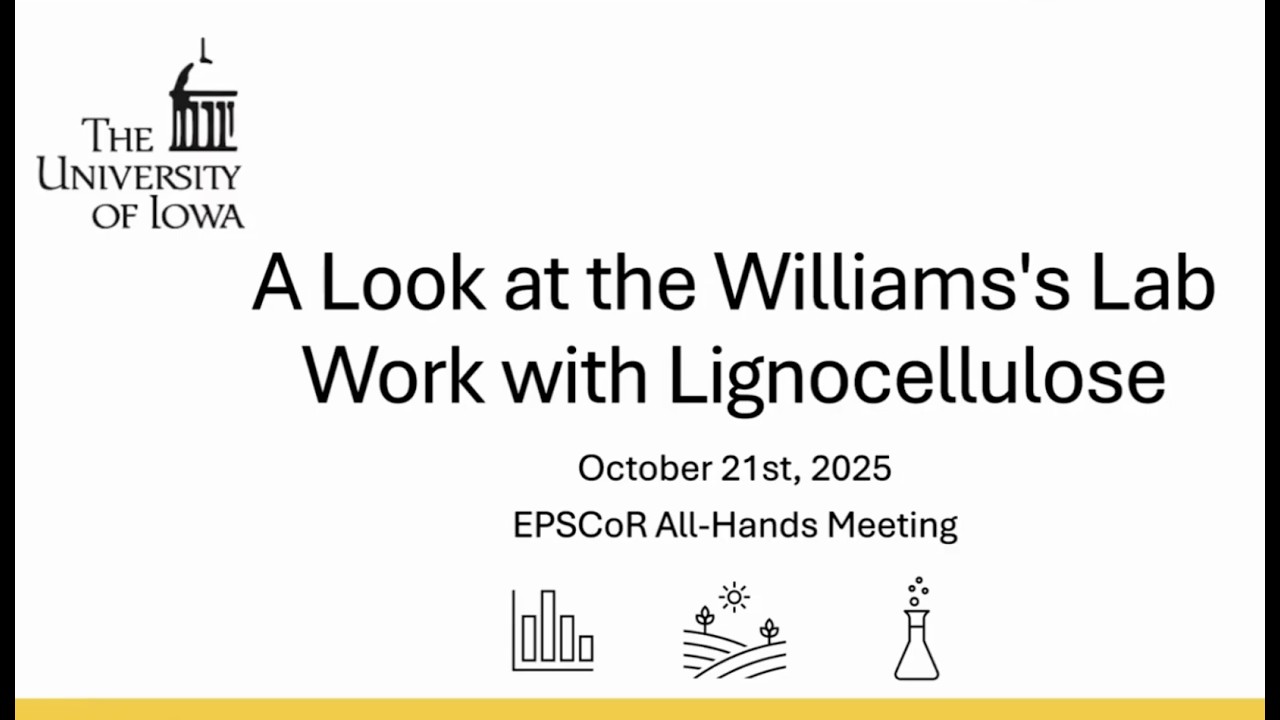 A Look at the Williams's Lab Work with Lignocellulose w/ Heather Koska