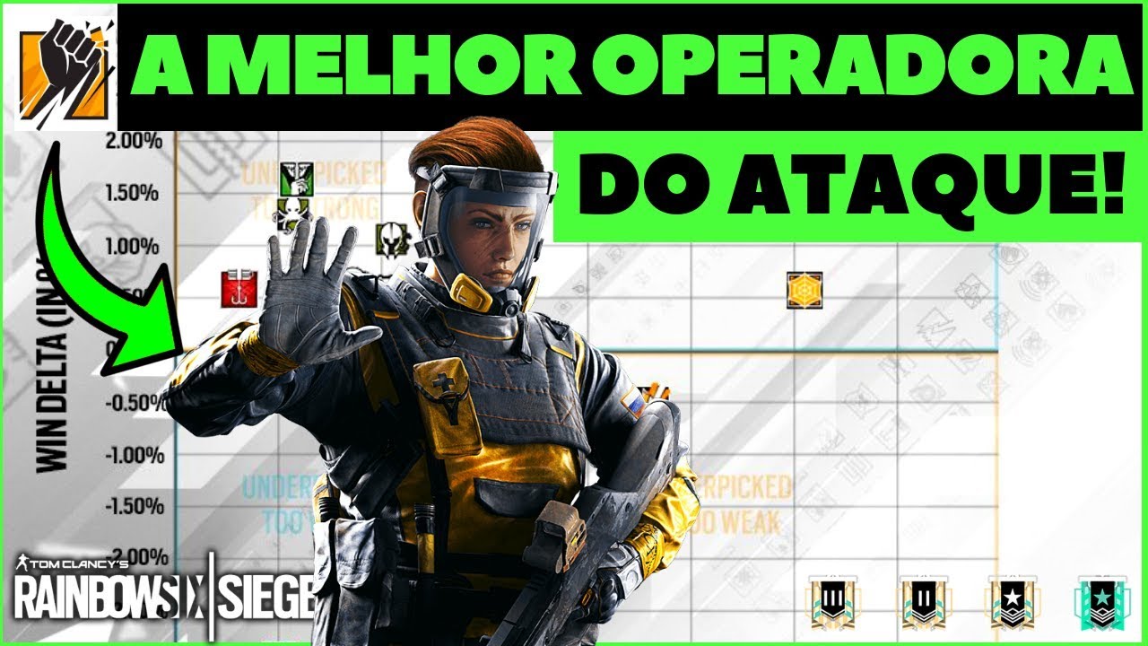 FINKA &Eacute; A MELHOR OPERADORA DO ATAQUE HOJE? || RAINBOW SIX SIEGE