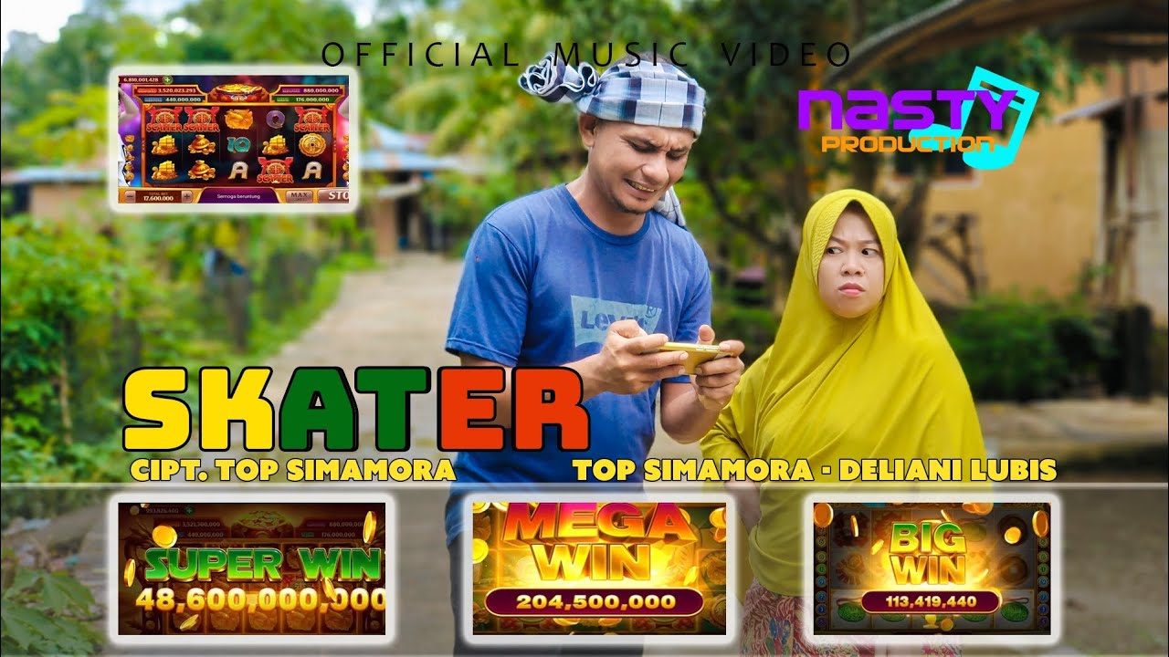 Top Simamora Feat Deliani Lubis - Skater (Official Music Video)