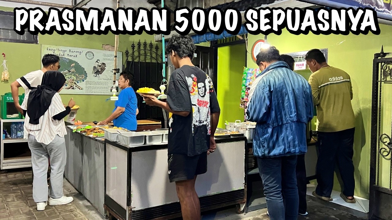 PRASMANAN 5 RIBU NASI SAYUR SEPUASNYA #RamadanwithYouTube